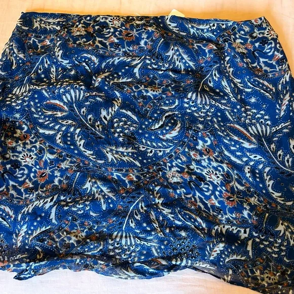 Sézane - dark blue - mini skirt - EU 46 - Picture 2 of 3